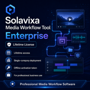 MWT Enterprise license for Solavixa Media Workflow Tool